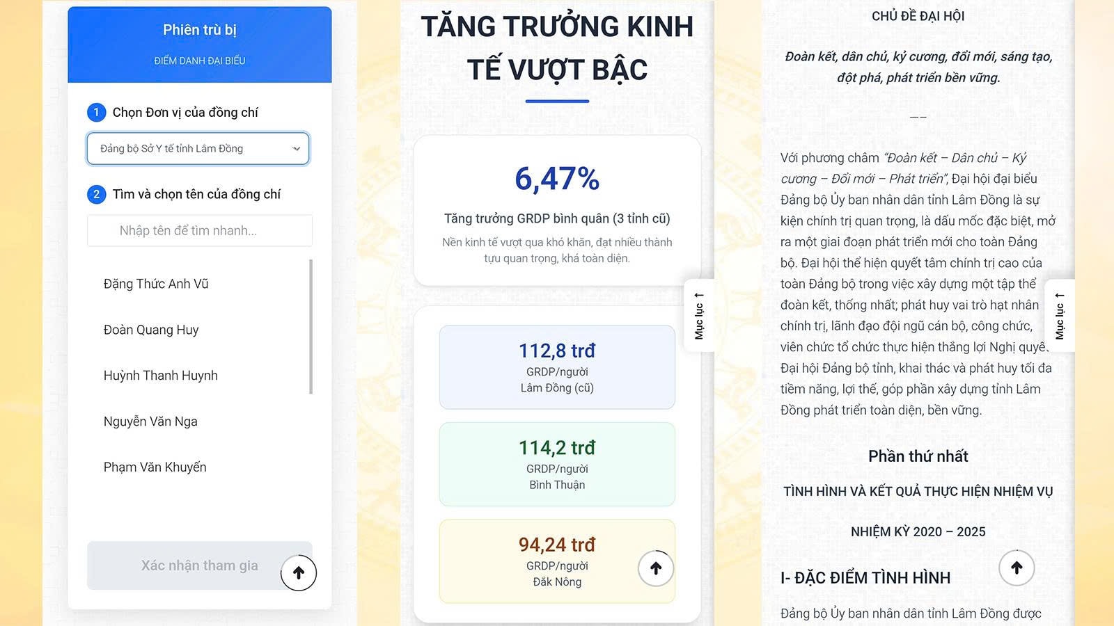 Đại hội Đảng bộ UBND tỉnh - “Đại hội số”