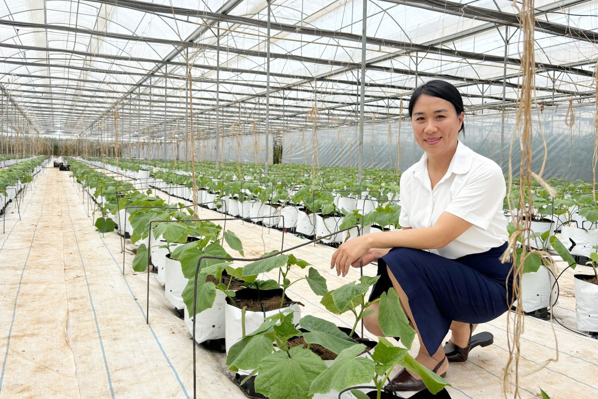 Hạnh phúc vì được ngành nông nghiệp hỗ trợ