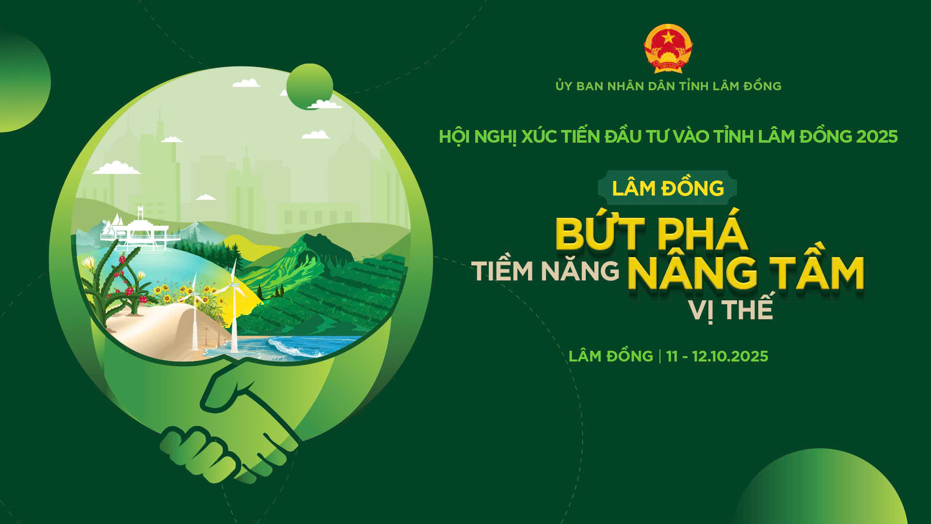 Tài liệu Hội nghị Xúc tiến đầu tư vào tỉnh Lâm Đồng năm 2025