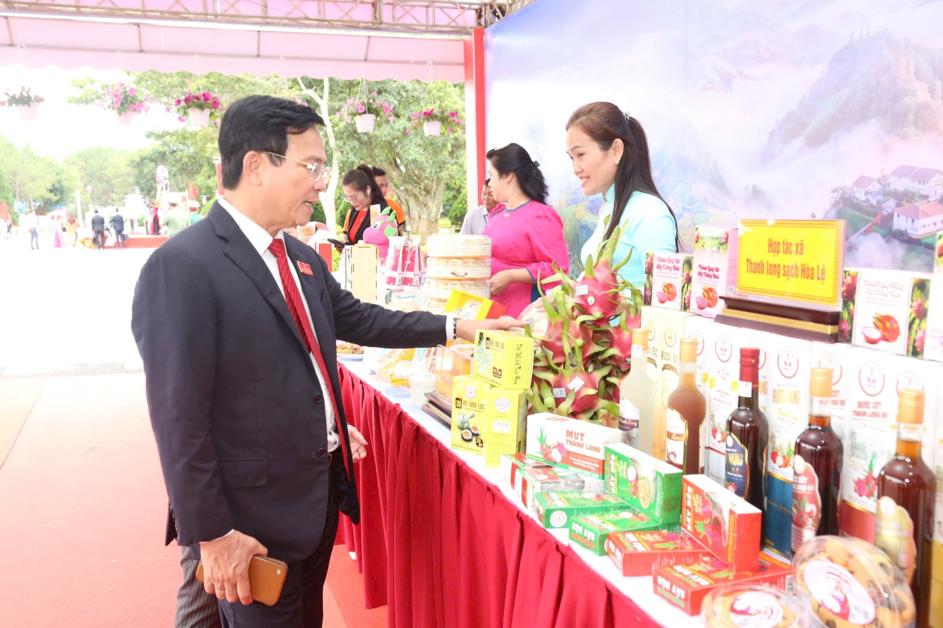 30 doanh nghiệp giới thiệu sản phẩm đặc trưng chào mừng Đại hội Đảng bộ tỉnh Lâm Đồng lần thứ I