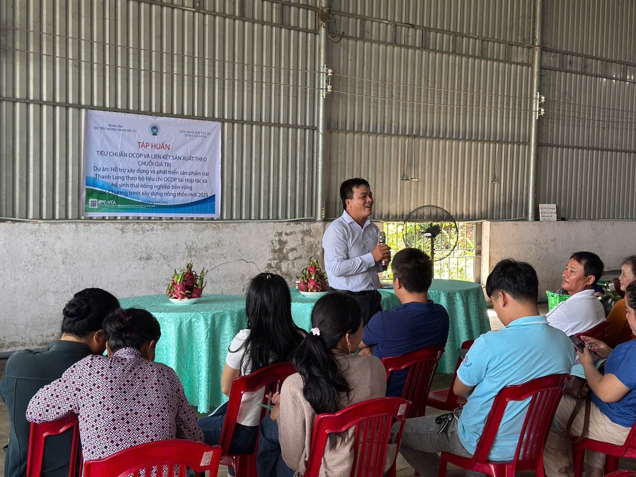 Tập huấn tiêu chuẩn OCOP và liên kết sản xuất theo chuỗi giá trị