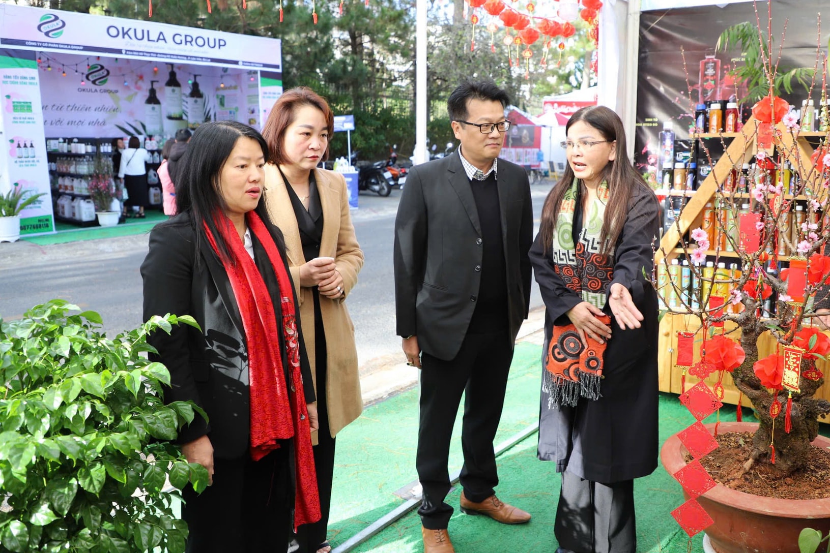 Khai mạc chương trình “Hoa mai anh đào chắp cánh thương hiệu Đà Lạt”