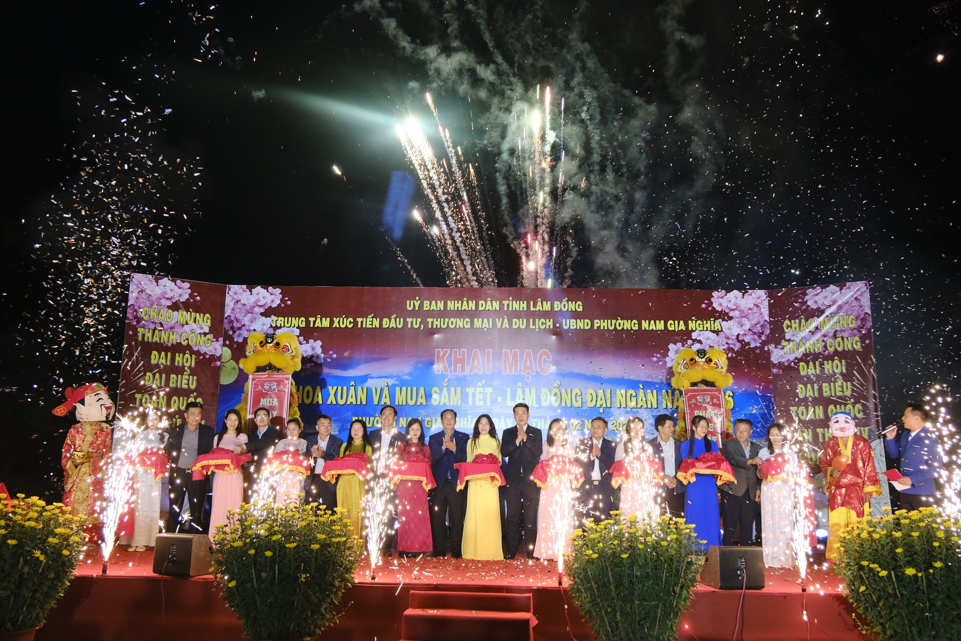 Chợ hoa xuân và mua sắm Tết – Lâm Đồng đại ngàn năm 2026