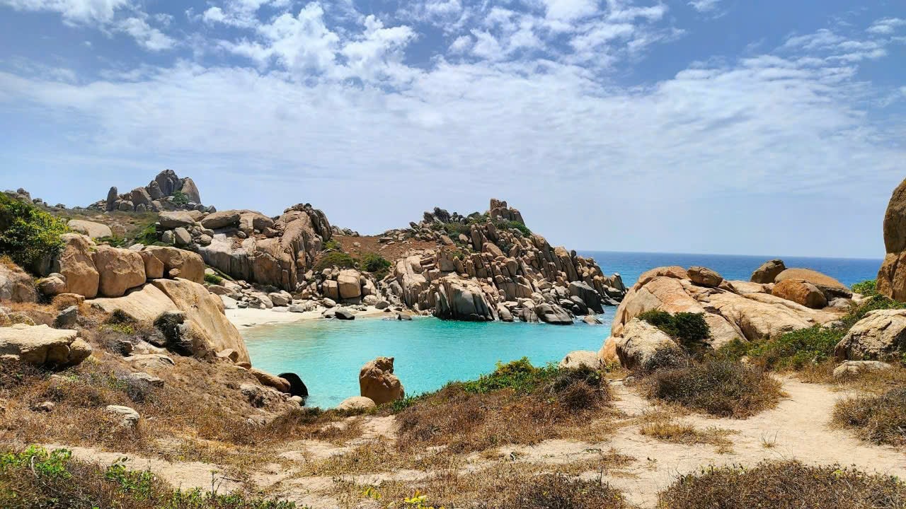 Mùa xuân ở Hòn Cau bắt đầu từ biển