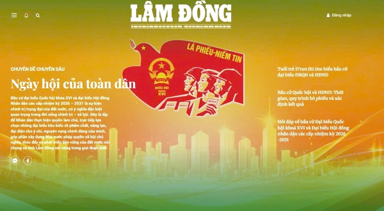 Lâm Đồng tuyên truyền sâu rộng, nâng cao nhận thức về bầu cử