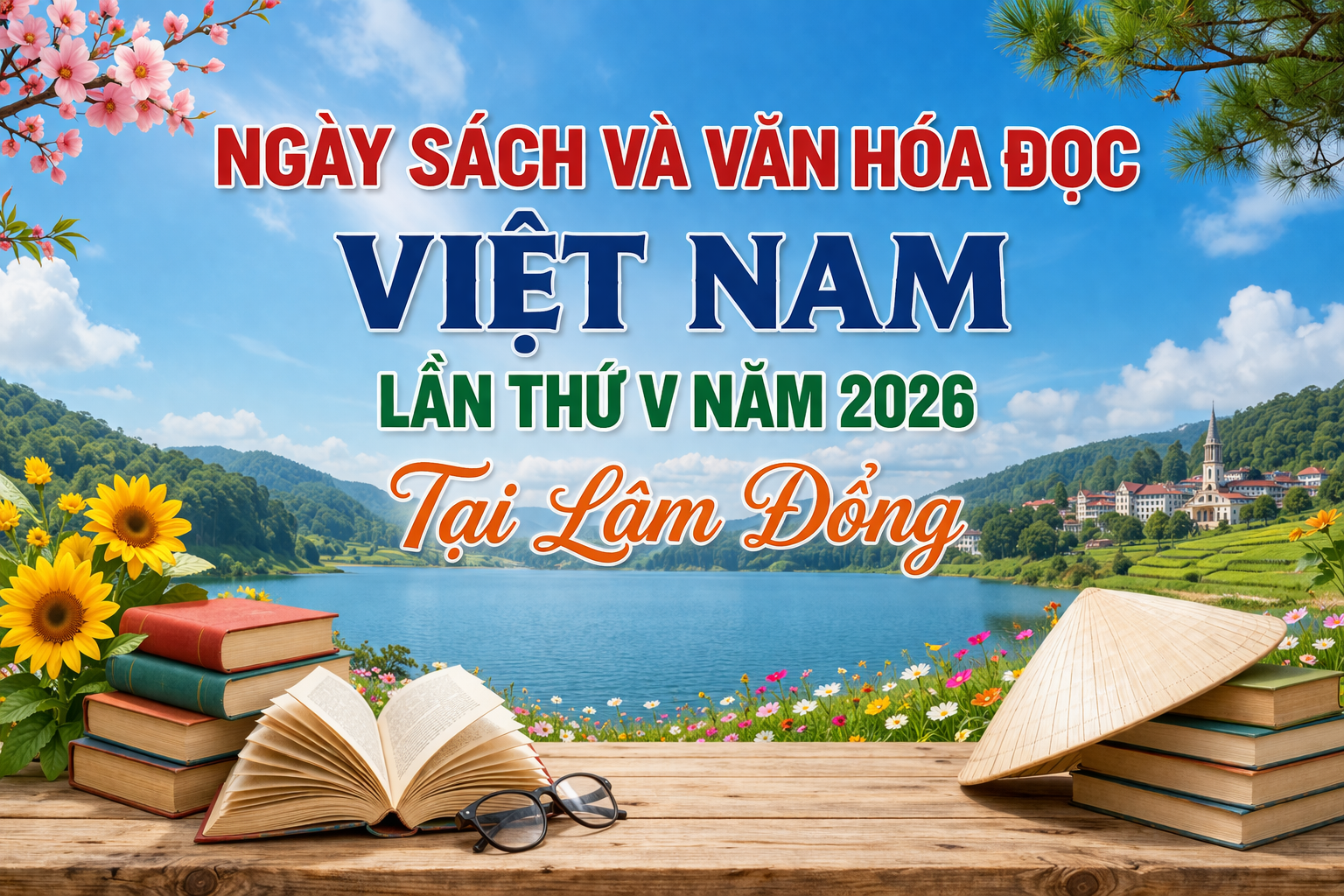 Ngày Sách và Văn hóa đọc Việt Nam lần thứ V năm 2026 tại Lâm Đồng