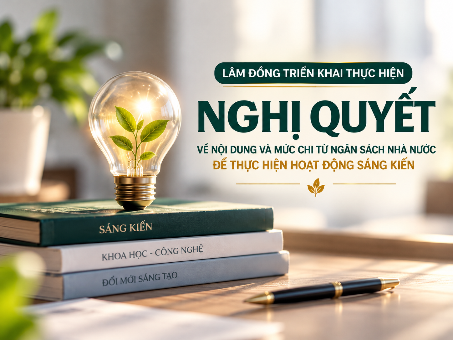 Lâm Đồng triển khai thực hiện Nghị quyết về nội dung và mức chi ngân sách nhà nước cho hoạt động sáng kiến